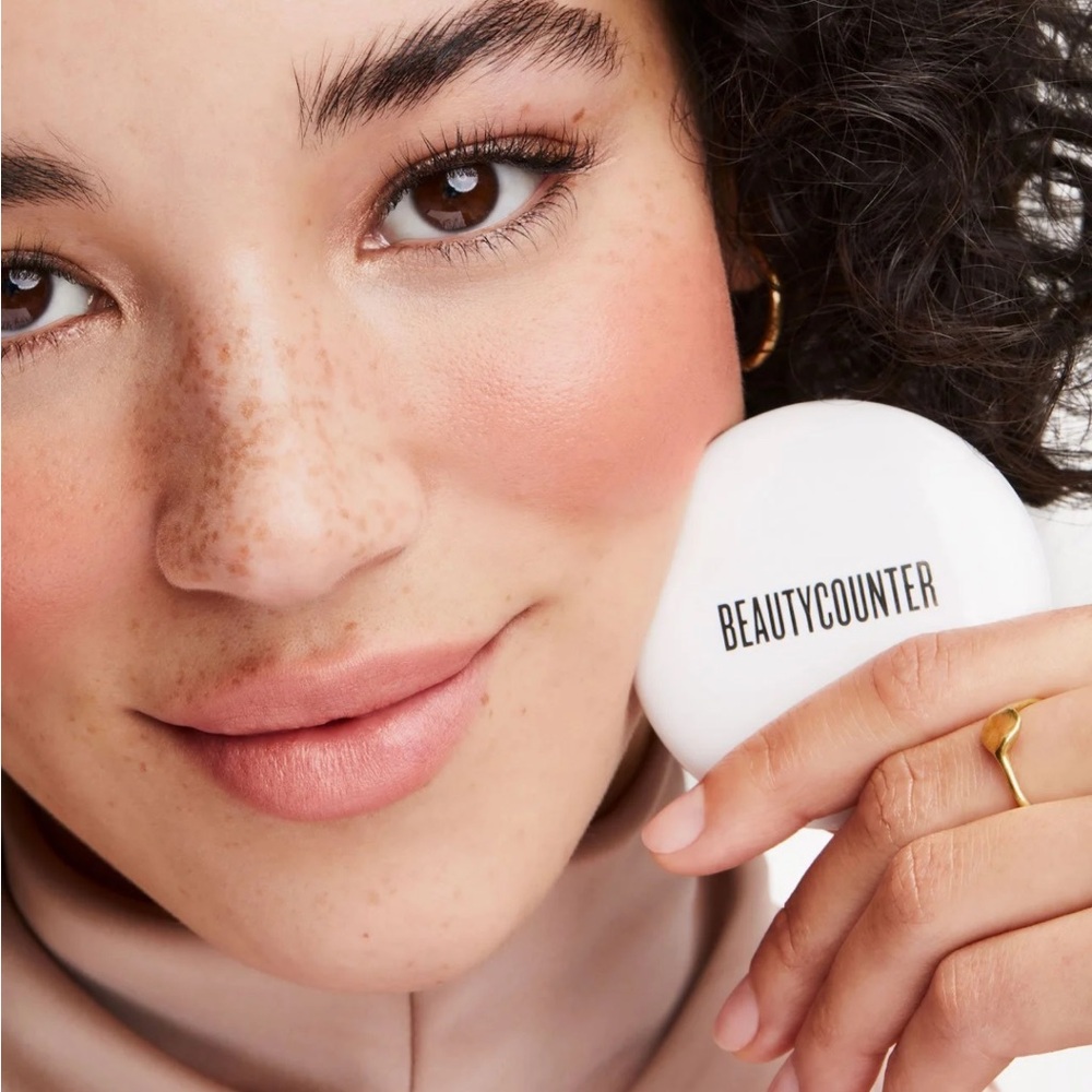 BEAUTYCOUNTER Cheeky Clean Cream Blush Compact In Cider Clean Beauty Cheeks Lips